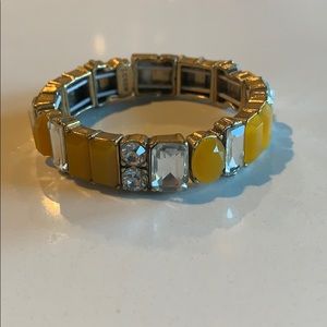 J. Crew Jewelry - J. Crew Stretchy Gem Bracelet in Mustard Yellow J. Crew Jewelry - J. Crew Stretchy Gem Bracelet in Mustard Yellow